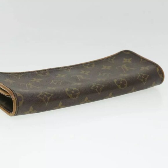 LOUIS VUITTON Monogram Pochette Twin GM Shoulder Bag M51852 LV Auth am3572 - Picture 11 of 12